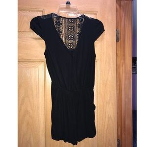 Urban Outfitters Black Romper